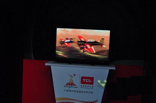 TCL 3D電視閃亮CEF，3D電視在2010真的“火”了