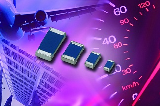 采用0402、0603、0805和1206外形尺寸的電阻器件