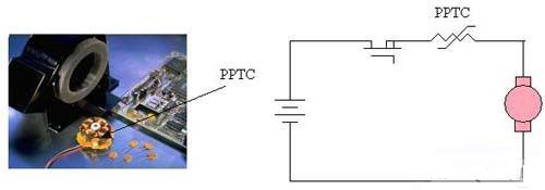 PolySwitch器件保護(hù)電機(jī)和驅(qū)動(dòng)電子電路，