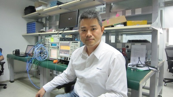 圖2. BERTScope資深專家、泰克高級業(yè)務(wù)拓展經(jīng)理Allen Wang全程督導(dǎo)本次免費測試活動。