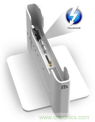 利用Thunderbolt接口支持Dock，可以將輕薄本升級可支持各式legacy device應(yīng)用需求