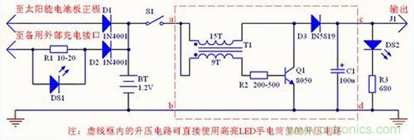 微型太陽能供電板DIY，給手電筒收音機供電