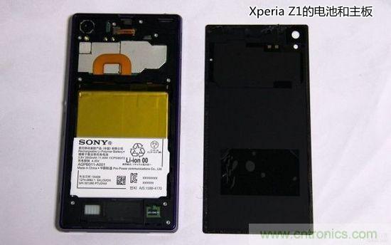 索尼Xperia Z1內部設計拆解揭秘！