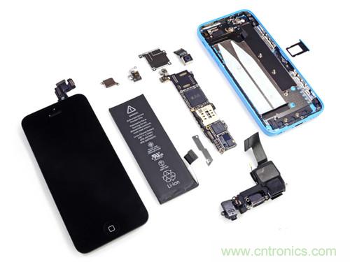 內(nèi)部能否出“彩”？“五彩機身”iPhone 5C拆解揭秘