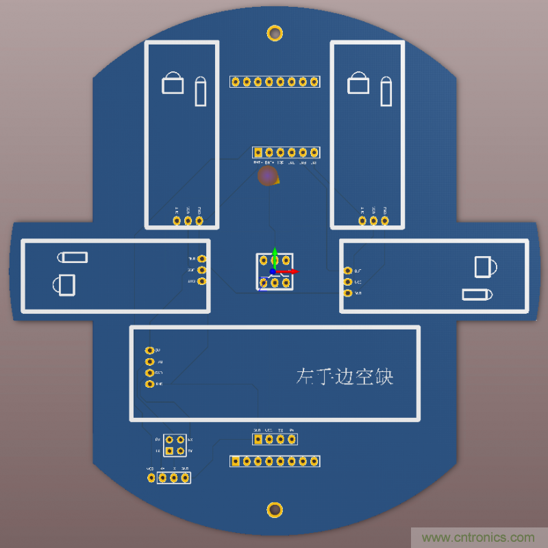 牛人力作！PCB版藍(lán)牙智能小車DIY