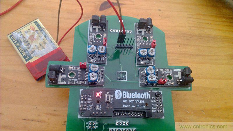 牛人力作！PCB版藍(lán)牙智能小車DIY