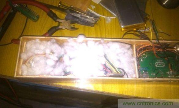 組裝，調(diào)試，安裝吸音棉