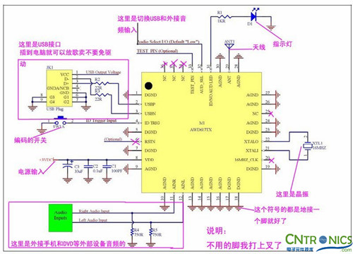 達(dá)人創(chuàng)意DIY:無線2.4G音頻收發(fā)器