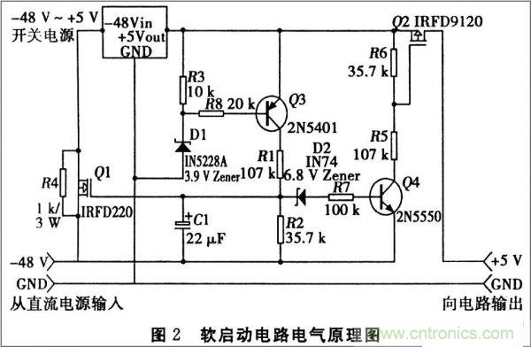 抑制開關(guān)電源浪涌，且看軟啟動(dòng)電路顯神通！