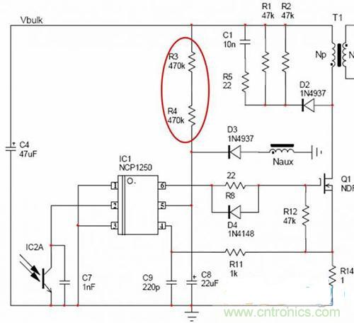 典型案例:開關(guān)電源連接VCC的啟動(dòng)方式對(duì)比分析