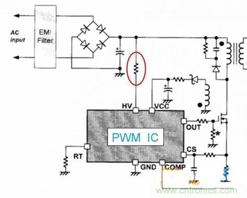 典型案例:開關(guān)電源連接VCC的啟動(dòng)方式對(duì)比分析