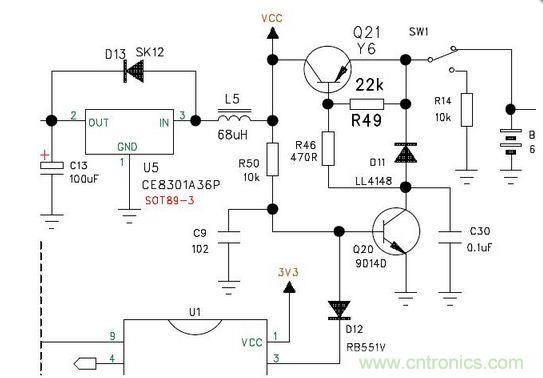 名師詳解:自動關(guān)機(jī)電路設(shè)計