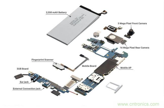 拆解三星Galaxy S6/S6 Edge，網(wǎng)友大呼“有料”！