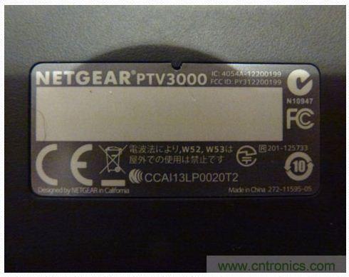 圖(b)：圖解便宜又好用的媒體適配器PTV3000。