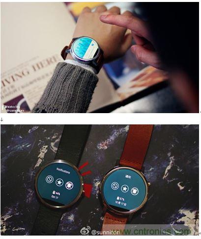 日常使用一天，兩代moto360剩余電量對(duì)比