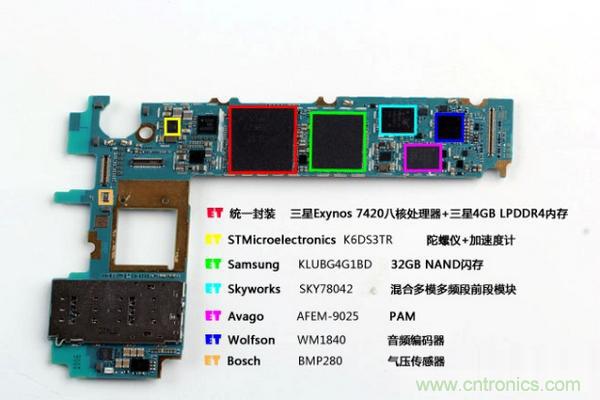 三星S6 Edge+拆解：比S6 Edge加在哪里？