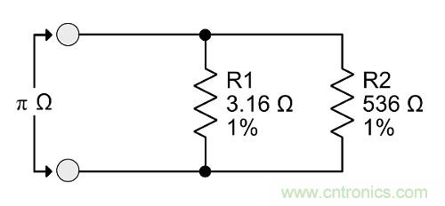 πΩ,1/(2π),eΩ等非標(biāo)準(zhǔn)電阻有哪些"妙用"？