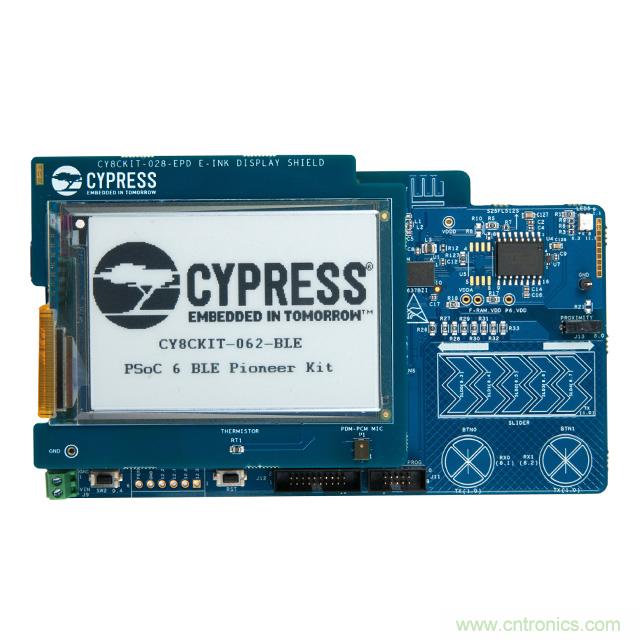 Cypress Semiconductor PSoC 6 BLE Pioneer 套件現(xiàn)已入庫(kù) Digi-Key；客戶預(yù)訂訂單陸續(xù)發(fā)貨中