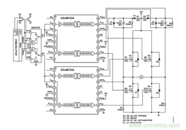 實驗室電路系列:隔離全橋驅(qū)動電路