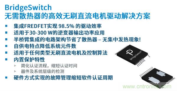 無刷電機IPM模塊存在哪些問題？高效逆變器驅動IC將取而代之？