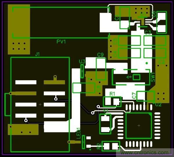如何布局光伏電源的PCB？