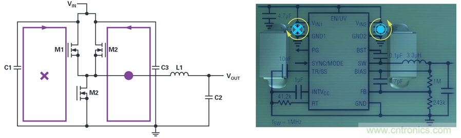 是否可以將低EMI電源安裝到擁擠的電路板上？