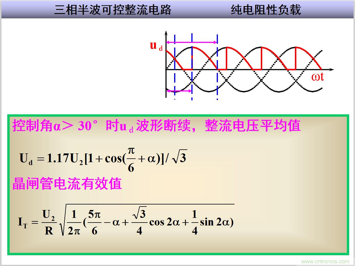圖文講解三相整流電路的原理及計算，工程師們表示秒懂！
