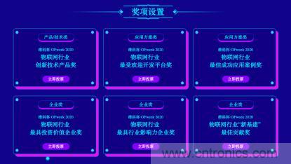 投票開始啦！“‘維科杯’2020（第五屆）中國(guó)物聯(lián)網(wǎng)行業(yè)年度評(píng)選”大獎(jiǎng)將花落誰家？