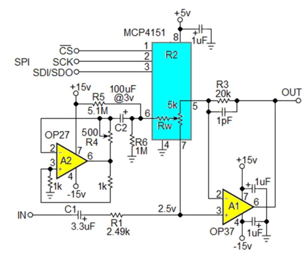 數字電位器能否代替電路中的機械電位器？