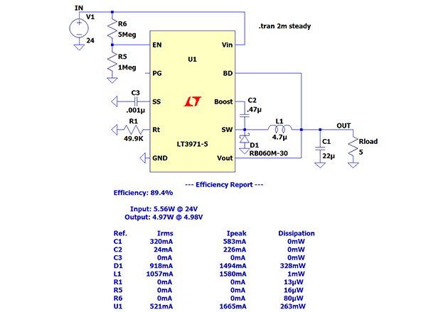 使用 LTspice 進(jìn)行電源電路設(shè)計的技巧